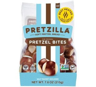 Pretzilla Soft Pretzel Bites Pouch