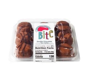 Bite Double Chocolate Tea Cakes