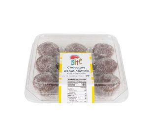 Bite Chocolate Donut Muffins