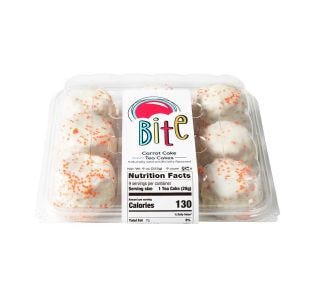 Bite Carrot Cake Teacakes