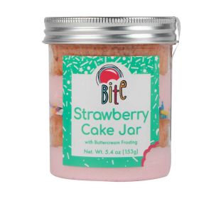 Bite Strawberry Cake Jar