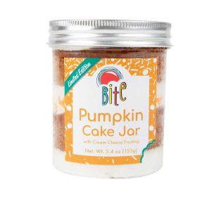 Bite Pumpkin Cake Jar