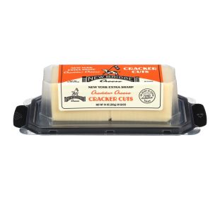 New Bridge Extra Sharp White Cheddar Cracker Cuts Sliced