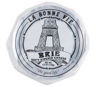 La Bonne Vie Double Crème Brie Cheese