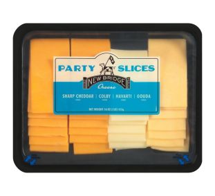 New Bridge Classic Cheese Party Slices