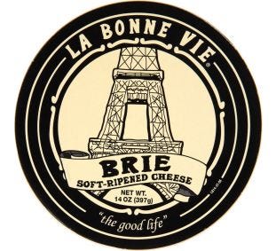 La Bonne Vie Double Creme Brie Mini Wheel