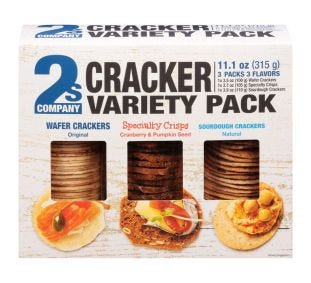2S Company Assorted Crackers