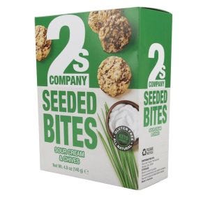 2S Company Seeded Bites Sour Cream and Chives