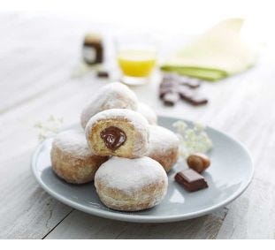 Bite Mini Hazelnut Chocolate Beignets