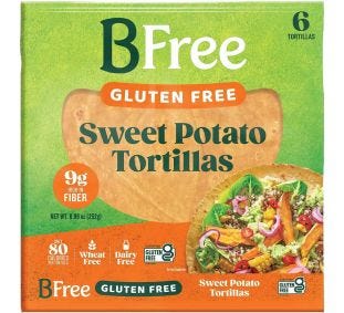 BFree Sweet Potato Tortillas