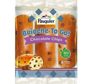 Pasquier Brioche To Go Chocolate Chips