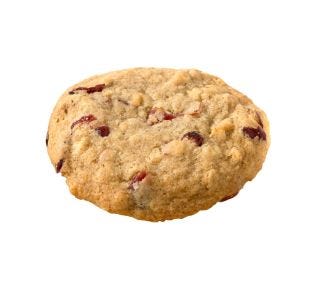 David's Cookies Orange Cranberry Oatmeal Cookie Dough