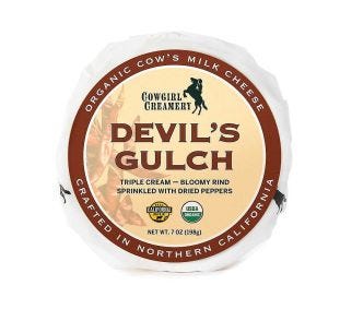 Cowgirl Creamery Devil's Gulch Cheese