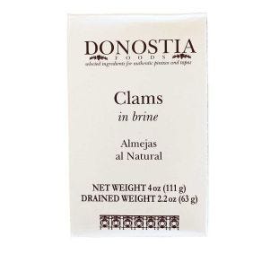 Donostia Foods Clams in Brine