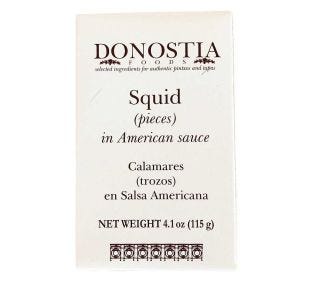 Donostia Foods Squid in American Sauce