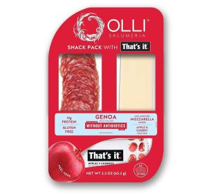 Olli Salumeria Genoa Mozzarella Cherry Snack Tray