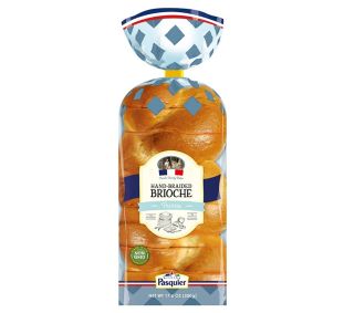 Pasquier Brioche Tressee Loaf Sliced