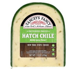 Yancey's Fancy Hatch Chili Cheddar Wedge