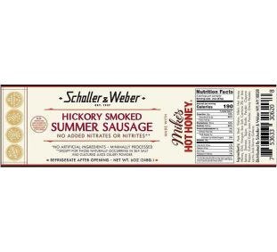 Schaller & Weber Hot Honey Summer Sausage