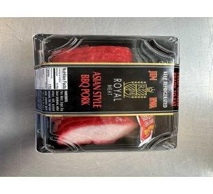 JIN HWA Asian Style BBQ Pork Sliced Trays