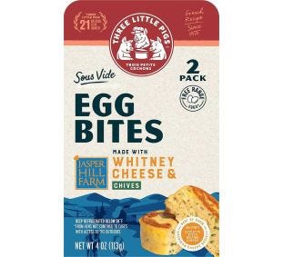 Trois Petits Cochons Whitney Cheese & Chives Egg Bites