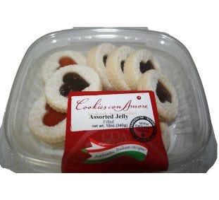 Cookie Con Amor Assorted Jelly Filled Linzer Cookies