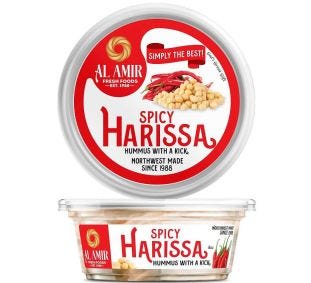 Al Amir Fresh Foods Spicy Harissa Hummus