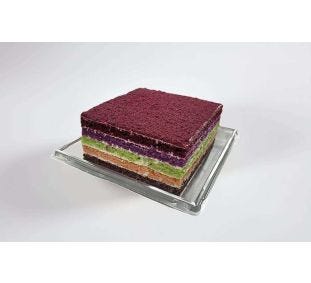L'amour de Paris Rainbow Velvet Cake