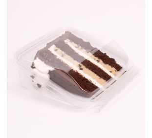 David's Cookies Marshmallow Cookie Dough Cake Sliced