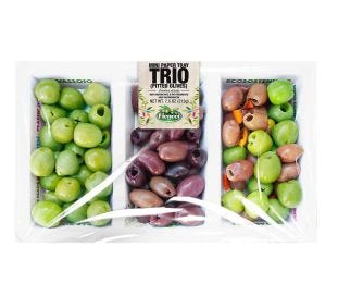 Ficacci Mini Paper Tray Trio (Pitted Olives)