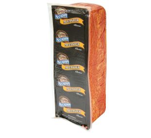 Mccadam Orange Rind Muenster Cheese Loaf
