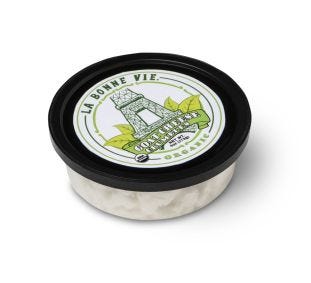 La Bonne Vie Plain Goat Cheese Crumbles Orangic