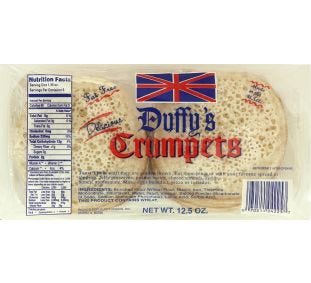 Duffy's English Plain Crumpets