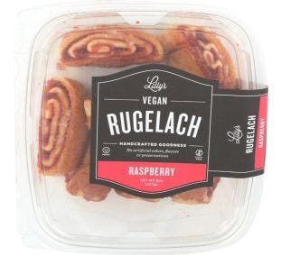 Lilly's Raspberry Rugelach Vegan