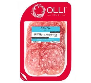 Olli Salumeria Genoa Salami Sliced