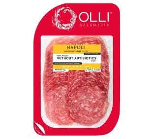 Olli Salumeria Napoli Salami Sliced