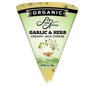 Sierra Nevada Garlic & Herb Jack Wedge Organic