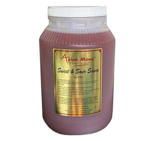 Asian Menu Sweet & Sour Sauce
