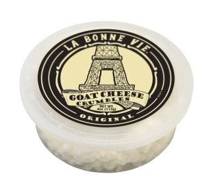 La Bonne Vie Original Goat Cheese Crumbles