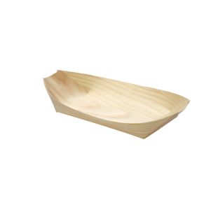 Belix Pine Wood Basket/Boats 8.7 x 4.1