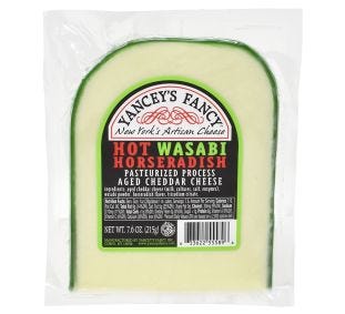 Yancey's Fancy Wasabi Cheddar Wedge