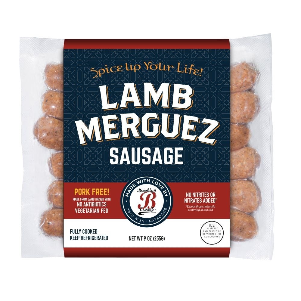 Merguez sausages shop