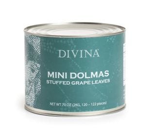Divina Dolmas Mini Gluten Free
