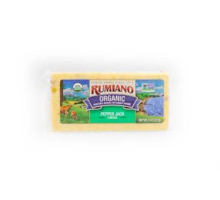 Rumiano Organic Pepper Jack Bar Organic
