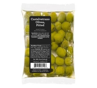 Foodmatch Castelvetrano Olives Pitted