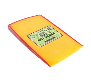 Carr Valley Red Wax Baby Cheddar Wedge