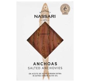 Nassari - Jose Andres Selection Salted Anchovies