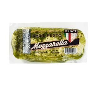 Briati Pesto Fresh Mozzarella Braided