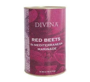 Divina Red Beets In Mediterranean Marinade