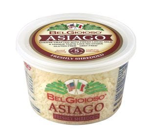 Belgioioso Asiago Shredded